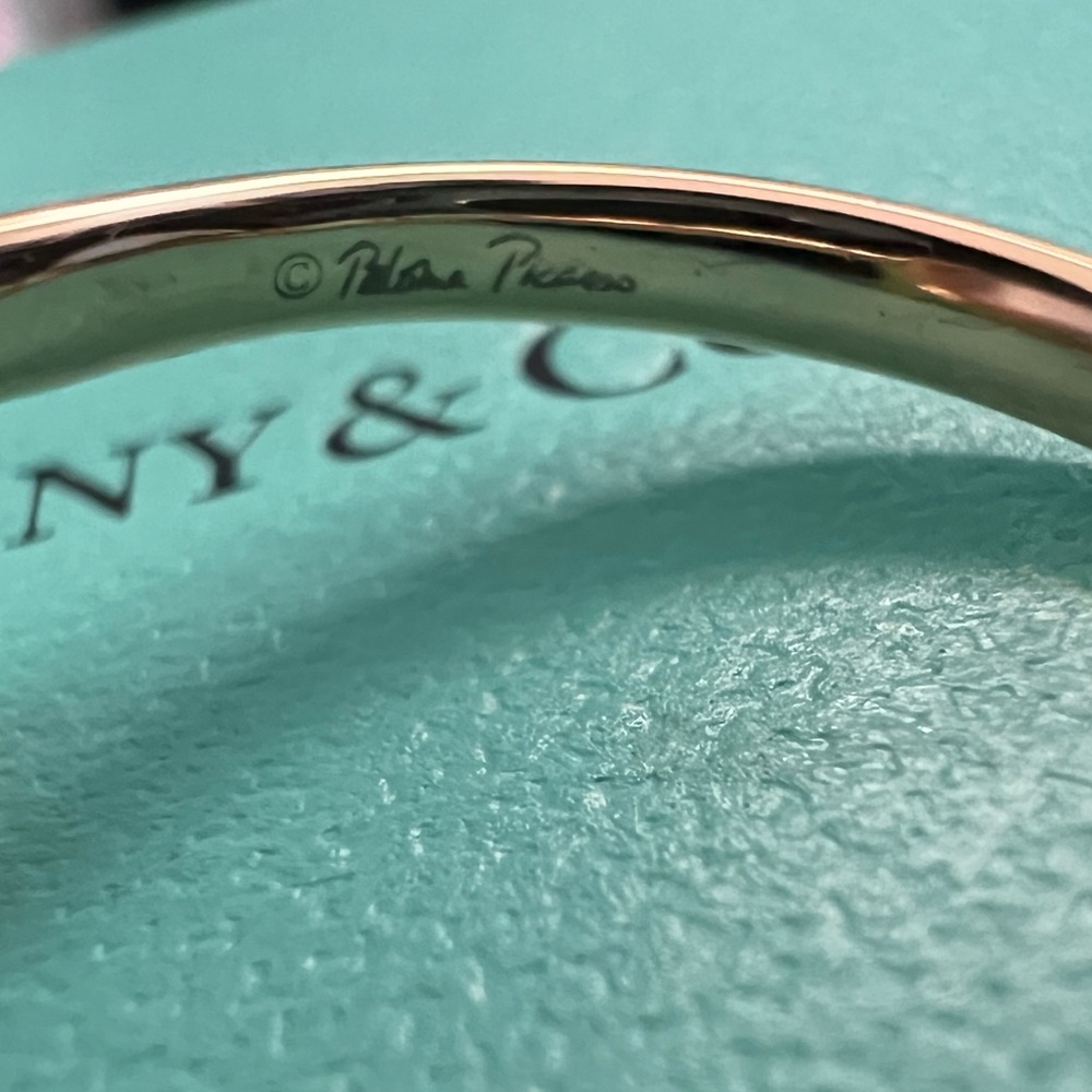Tiffany & Co. rose quartz sugar stack ring - Picture 13 of 16